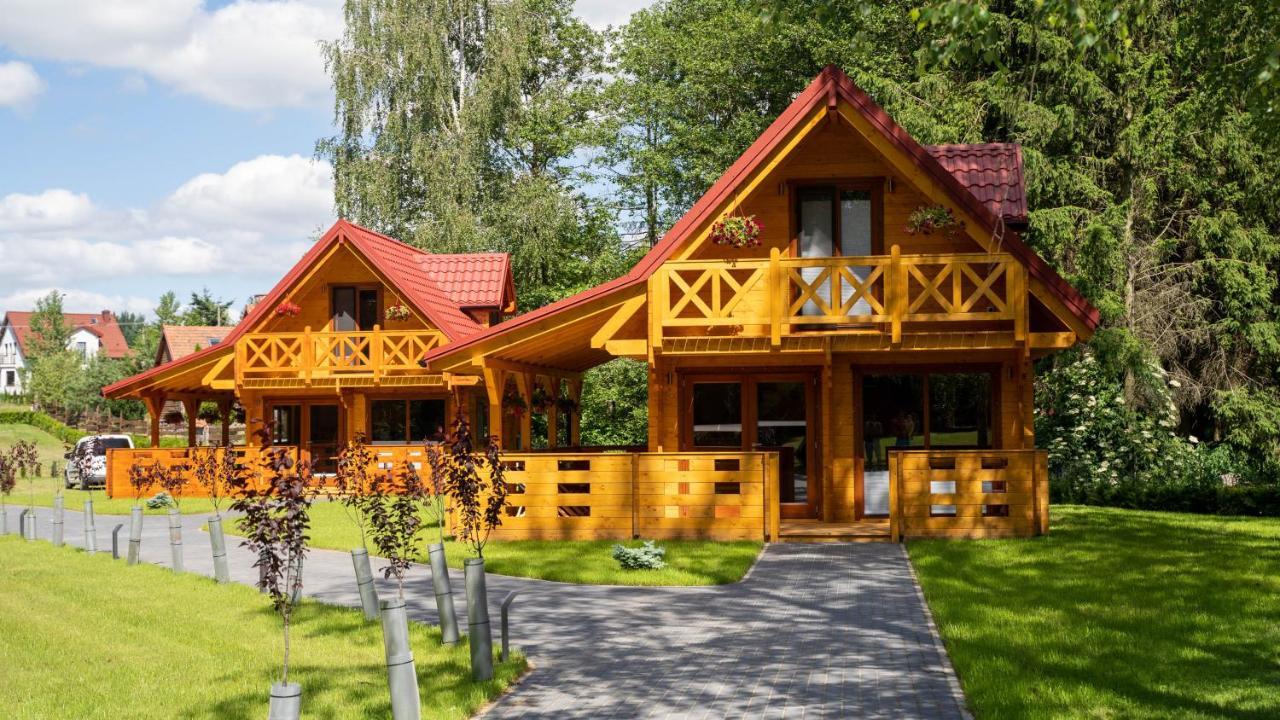 Domki Nad Jeziorem Kolonia Rybacka Buitenkant foto